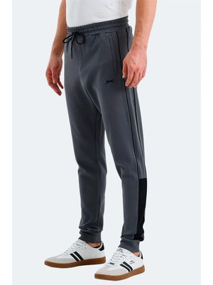 Slazenger ST24PE031-230 Valary Koyu Grı Erkek Esofman Alt
