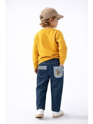 Overdo Erkek Çocuk Rahat Kalıp Cep Detaylı Kot Pantolon