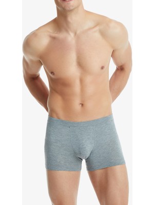 Blackspade Erkek Modal Elastan Boxer Silver 9310 - Gri Melanj