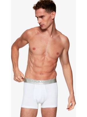 Blackspade Erkek Modal Elastan Boxer Silver 9302 - Beyaz
