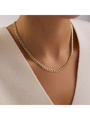 Sembol Gold 14 Ayar Gurmet Altın Kolye 45 cm 3.70 Gram 4 mm