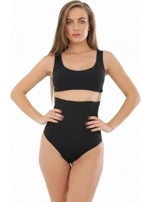 Pileli Store Pilelistore Yüksek Bel Slip Korse  Kadın AK4202