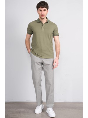 Mentality 6609 Erkek Yan Cep Pantolon Gri