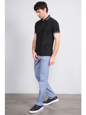 Mentality 6610 Erkek Yan Cep Pantolon Mavi