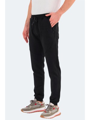 Slazenger ST24PE130-500 Venom Sıyah Erkek Esofman Alt