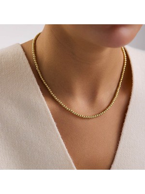 Sembol Gold 14 Ayar Dorika Altın Kolye 45 cm 2.75 Gram