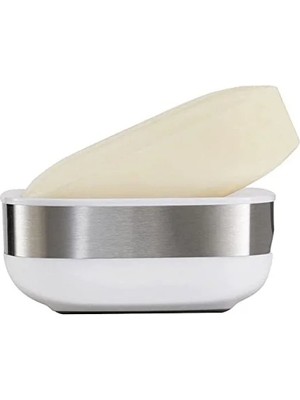 Esranın Dünyası Minimalist Beyaz Sabunluk, Alan Tasarrufu Sağlayan Tasarım