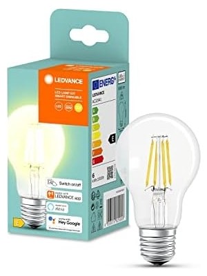 LED Filamant Lamba, 7 W, 806 Lümen, Bluetooth Kontrol