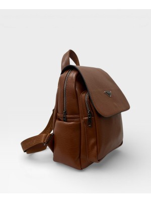 Sanmorris ÖZER1442-SANMORRİS Çok Kullanışlı Suni Deri Kadın Sırt Çantası