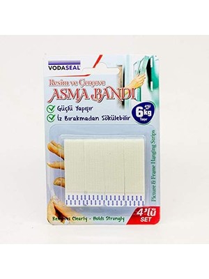 53.01.082 Resimli Çerçeve 4'lü Cırt Bant