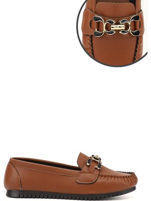 Gönderi(r) Kadın   Düz Taban Tokalı Babet