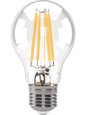 E27 Fil Lamba, Sarı Işık 7W 806LM 2700K Clear