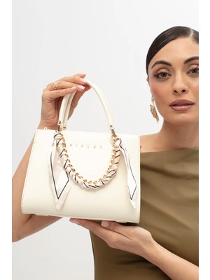 Sisley Kadın Kol Çantası Beyaz SLY368