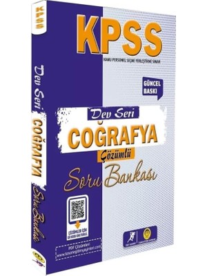 Kpss Dev Seri Coğrafya Çözümlü Soru Bankası