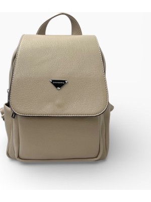 Sanmorris ÖZER1442-SANMORRİS Çok Kullanışlı Suni Deri Kadın Sırt Çantası