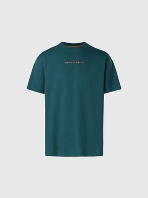 North Sails Comfort Fit Bisiklet Yaka Organik Pamuk Tişört