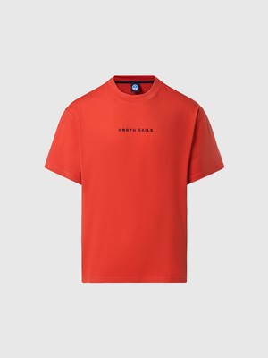 North Sails Comfort Fit Bisiklet Yaka Organik Pamuk Tişört