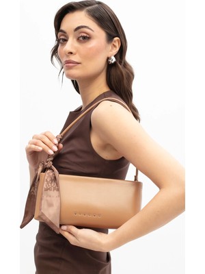 Sisley Kadın El Çantası Camel SLY345