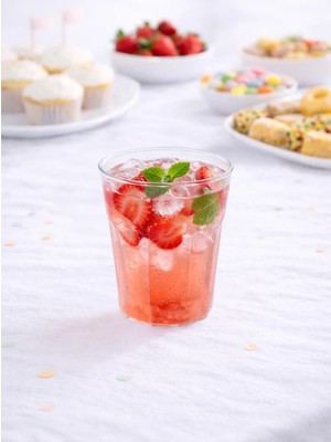 Parti Adresi Meşrubat Bardağı Mika Plastik Bardak 270 ml 20'li