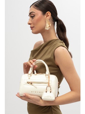 Sisley Kadın Kol Çantası Beyaz SLY364