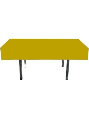 Teknocan Marketing - Düz Altın Doğum Günü Masa Örtüsü 137 * 183