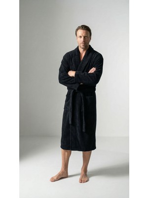 Minteks Shadowed 100%PAMUK Şalyaka Unisex Bornoz