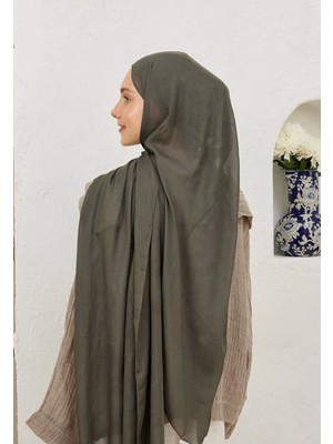 Fresh Rami Viskon Şal Antrasit Koleksiyonu Yumuşak Dokulu Kadın Aksesuar