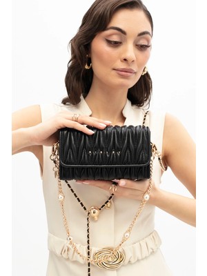 Sisley Kadın Çapraz Çanta Siyah SLY327