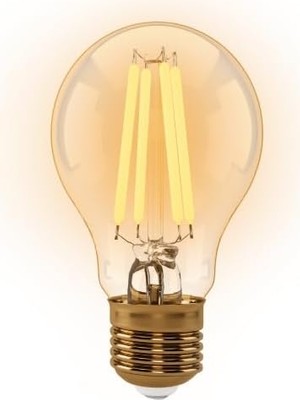 Teknocan Marketing E27 Fil Lamba, Sarı Işık 4W 360LM 2000K Gold