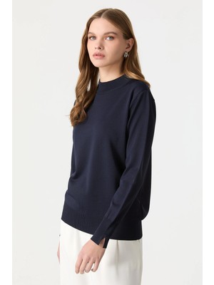 Accort Yarım Balıkçı Triko Tunik-LACI