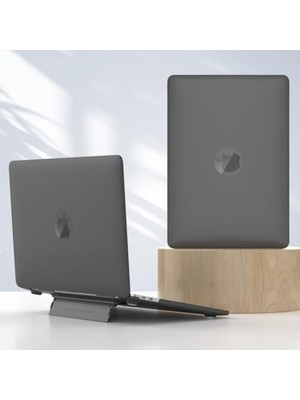 Teknocan Marketing Pro 14.2 Kılıf 2025 M5 Pro Max Uyumlu Standlı Mat Şeffaf Sert Kapak Isı Dağıtımlı Ince Koruma Pc Hard Shell Parmak Izi Bırakmaz Katlanabilir Stantlı Tasarım Siyah