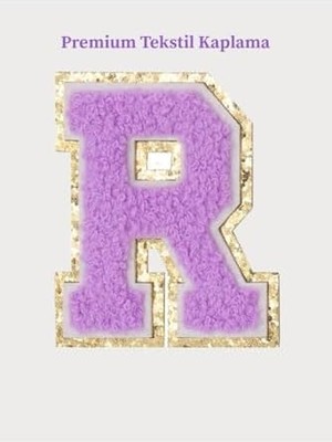 Teknocan Marketing Uyumlu Premium Harf /aksesuar – Tekstil Kaplama Kişiselleştirilmiş Tasarım Qncharf-R
