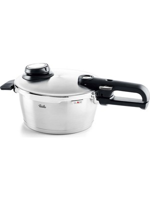 Fissler Vitavit Premium Düdüklü Tencere 2,5 Lt Paslanmaz Çelik Mat Görünüm Enerji Tasarruflu