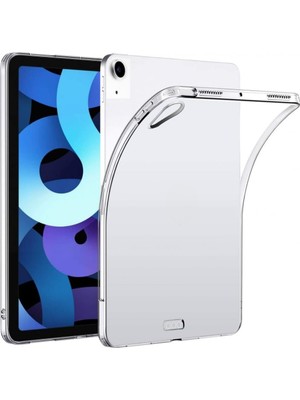 Teknocan Marketing iPad Air 5. Nesil / 4. Nesil 2022/2020 Şeffaf Kılıf Silikon Tablet Kılıfı Ultra Ince Buzlu Şeffaf Kılıf (Ipad Air 5. Nesil / 4. Nesil 2022/2020)