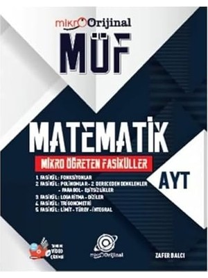 Teknocan Marketing Ayt Matematik Möf Mikro Öğreten Fasiküller