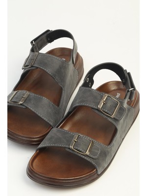 Pierre Cardin Füme Erkek Sandalet PC-7924