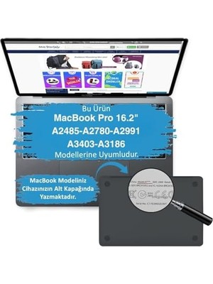 Teknocan Marketing Kılıf 16.2 Inç M4-M3-M2-M1 Uyumlu Sert Kapak Koruyucu Tpu Karbon Fiber Kaplama Ince Hafif Koruma A2485 A2780 A2991 A3403 A3186 Şeffaf