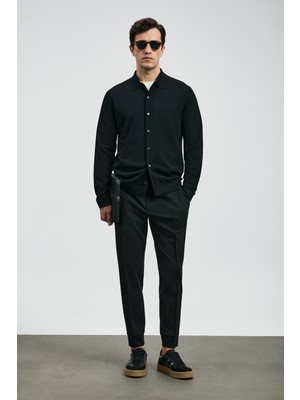 Lufian Pıto Jogger Pantolon Slim Fit Siyah
