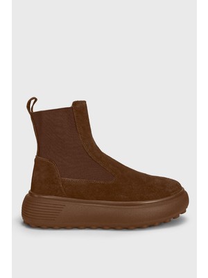 Lufian Monıca Kadın Deri Bot Deve Tüyü