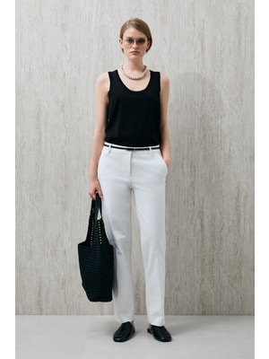 Lufian Clara Kadın Triko Atlet Siyah