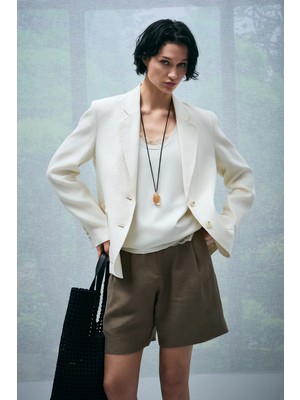 Lufian Clara Kadın Triko Atlet Krem