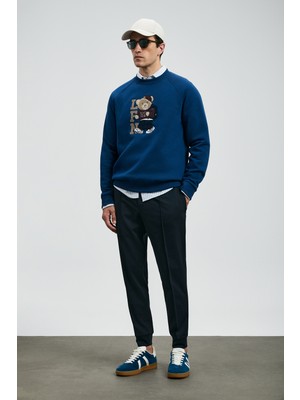 Lufian Pıto Jogger Pantolon Slim Fit Lacivert