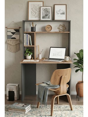 Robin Home  Cornelia No 2 Genç Çocuk Kitaplıklı Çalışma Masası