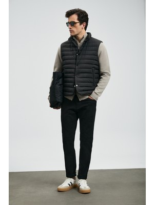 Lufian Anton Smart Jean Erkek Pantolon Slim Fit Siyah