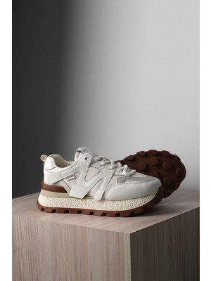 Lufian Emıly Kadın Sneaker Ayakkabı Beyaz