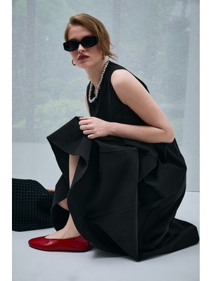 Lufian Alına Kadın Elbise Siyah