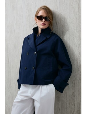 Lufian Kriton Kadın Dış Giyim Lacivert