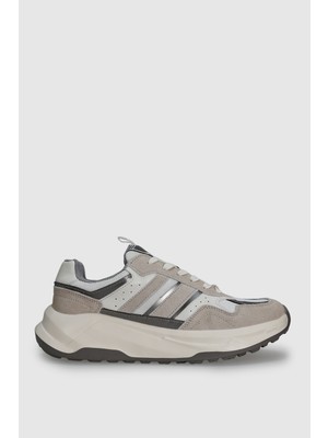 Lufian Eduard Erkek Deri Sneaker Ayakkabı Beyaz