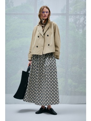 Lufian Darı Kadın Etek Bej