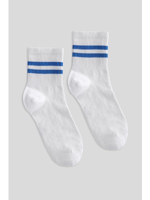 Lufian Petra Kadın Çorap Mavi